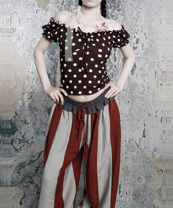 Polka Gather Top