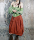 Slip Dot Gather Top