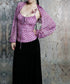 Slip Dot Gather Top
