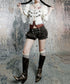Corset Puff Blouse