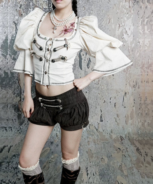 Corset Puff Blouse