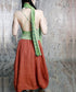 Red Stripe Balloon Skirt