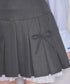 Ribbon Mist Pleat Skirt