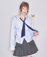 Ribbon Mist Pleat Skirt