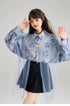 See-through Layered Blouse