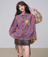 Vintage Check Contrast Shirt