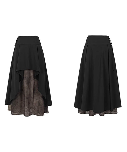 Mix Material Skirt