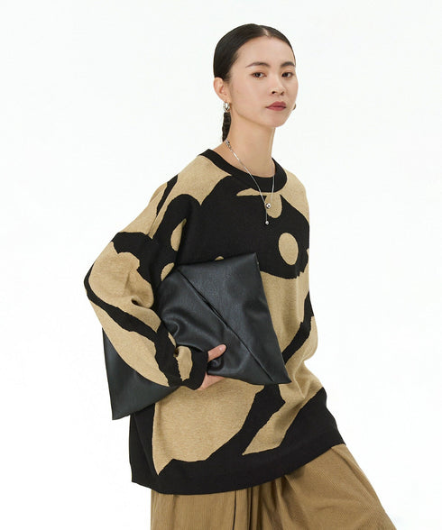 Abstract Pattern Sweater