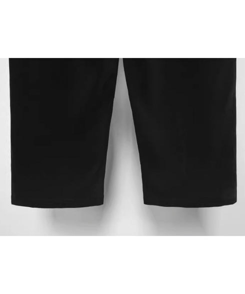 Two-tone Cropped Pants