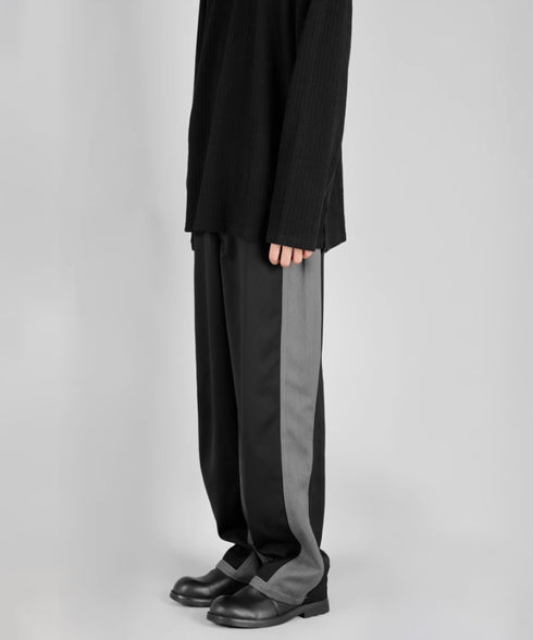 Side Contrast Pants