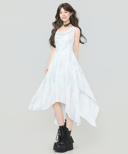 Drape Veil Dress