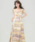 Ribbon Mosaic Dress