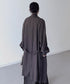 Drape Wrapped Long Coat