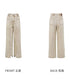 Washed Panel Denim Pants