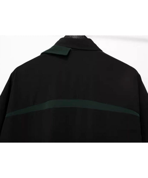 Asymmetric Collar Shirt