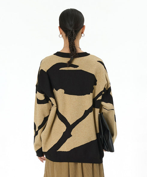 Abstract Pattern Sweater