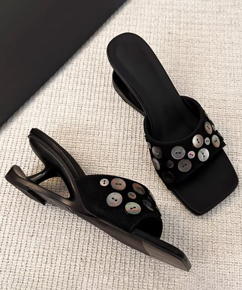Button Cluster Sandal