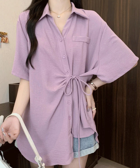 Drape Knot Blouse
