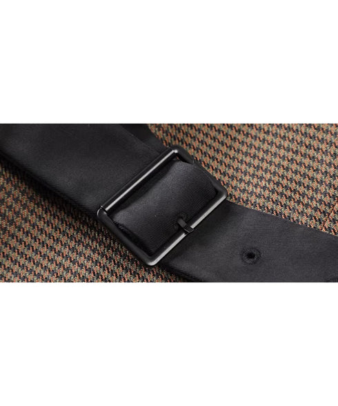 Twist Panel Button Coat