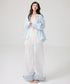 Ribbon Cascade Blouse