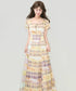 Ribbon Mosaic Dress