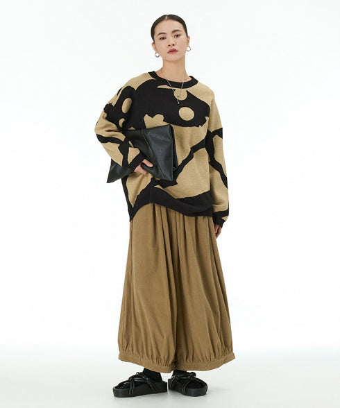 Abstract Pattern Sweater