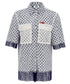 Lattice Veil Blouse