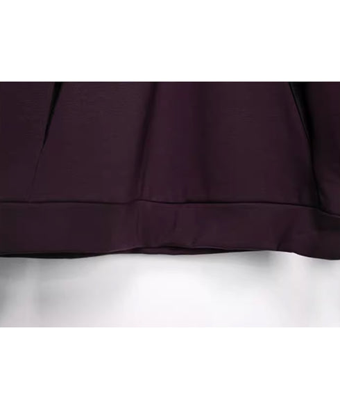 Geometric Contrast Color Top