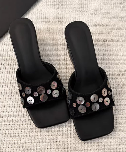 Button Cluster Sandal
