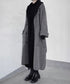 Double Face Knit Overcoat
