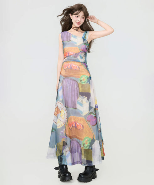 Palette Drift Dress