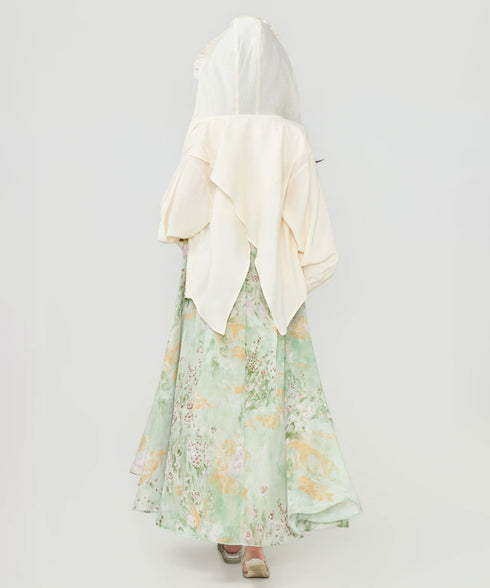 Frill Hood Blouse