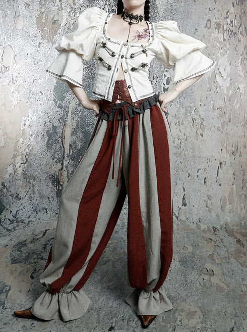 Corset Puff Blouse