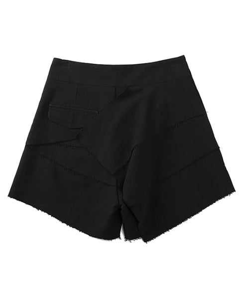 Edge Cut Layered Shorts