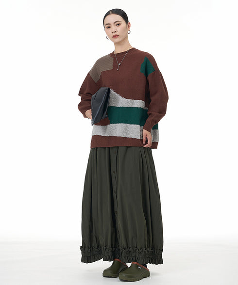 Abstract Block Knit Series