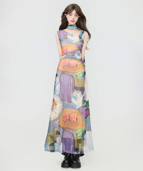 Palette Drift Dress