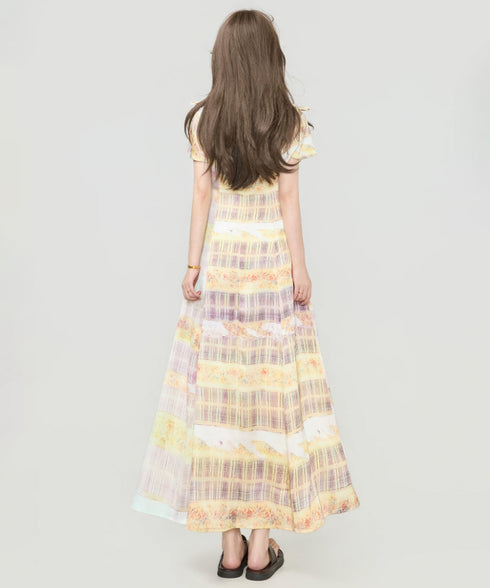Ribbon Mosaic Dress