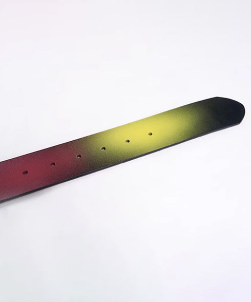 Gradient Color Spray Belt