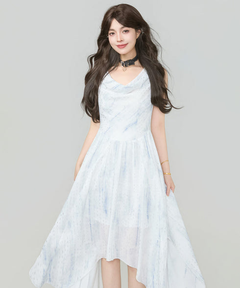 Drape Veil Dress