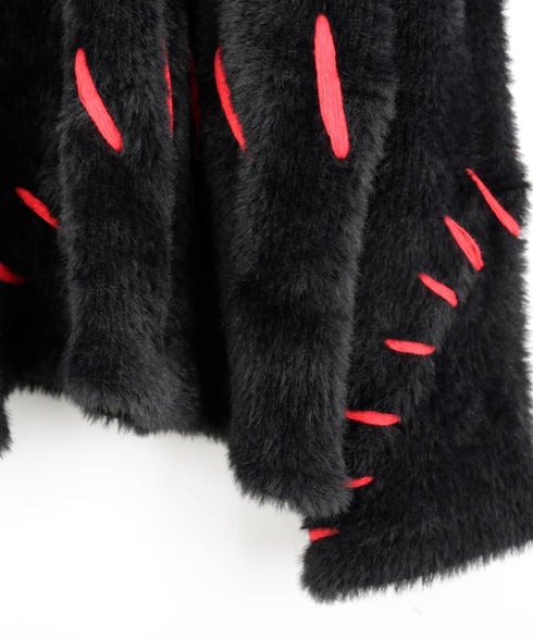 Big Stitch Shaggy Sweater