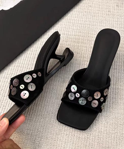 Button Cluster Sandal