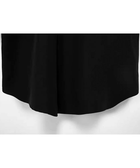 Asymmetric Collar Shirt