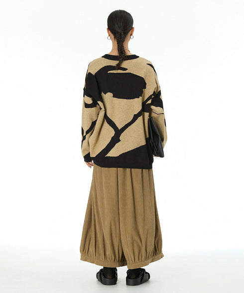 Abstract Pattern Sweater