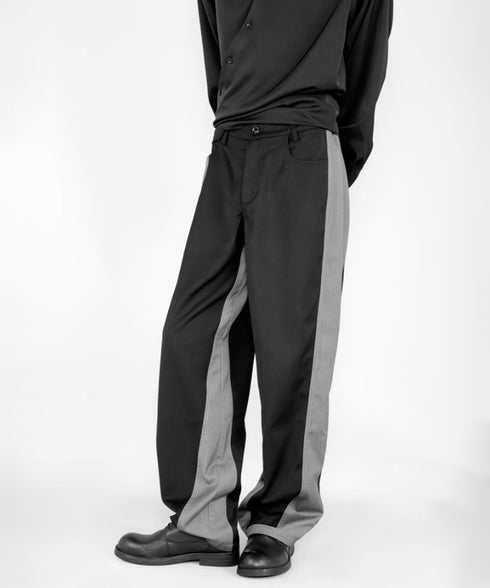 Side Contrast Pants