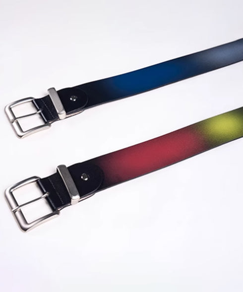 Gradient Color Spray Belt
