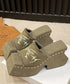 Tribal Stud Platform Sandals