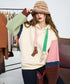 Patch Knot Hoodie Top