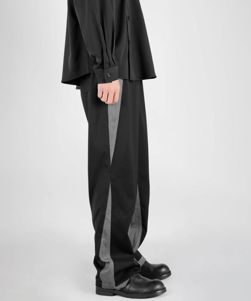 Side Contrast Pants