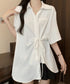 Drape Knot Blouse