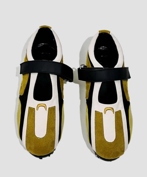 Red Rivet Runner Shoes